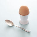 12989   Boiled egg for breakfast in an egg cup