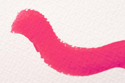 12146   Crimson paint brushstroke on canvas