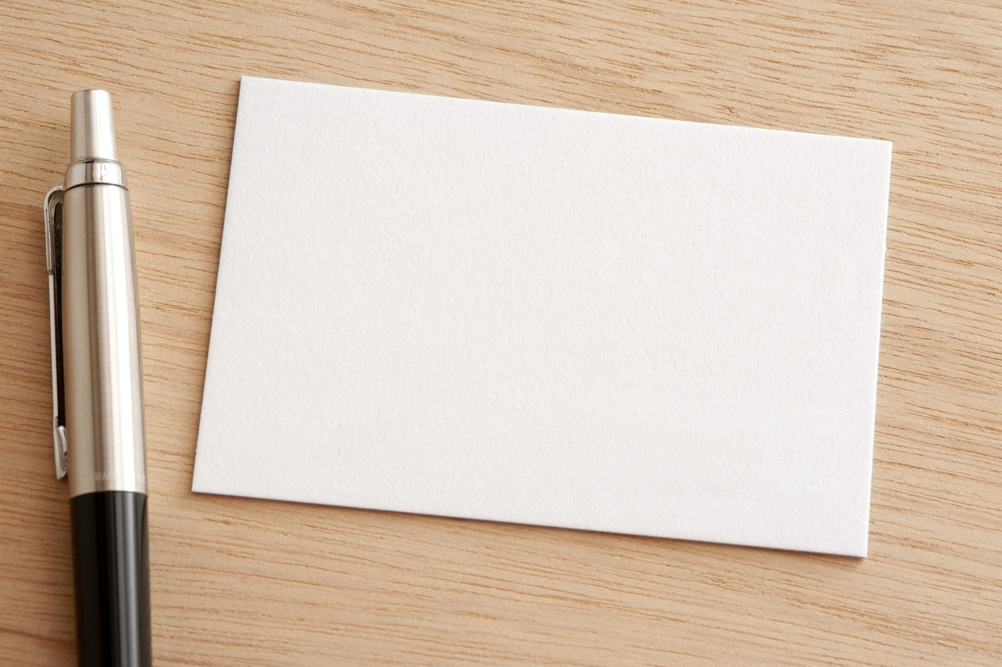 Business Card Stock Image