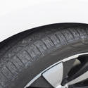 16349   Car tyre tread on a parked car