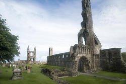 12888   Ruins of St Andrews Cathedral, Scotland