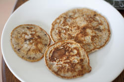 12321    fried chocolate chip pancakes