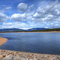 12612   Clouds Over Turquoise Lake