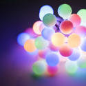 13122   Bundled group of glowing Christmas lights