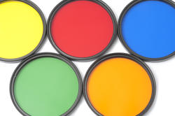 12159   Neat set of five colored photo filters