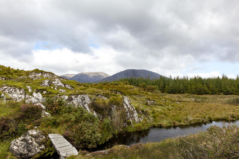<p>The wild countryside of the Connemara Mountains, Ireland</p>
