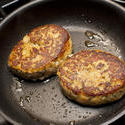 12354   crab cakes in pan