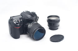 12165   Digital SLR Camera with Lenses and Lens Cap