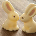13448   Two Easter rabbits candies