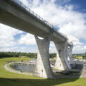 12808   The Falkirk Wheel boat lift, Scotland