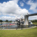 12809   Picturesque view of the Falkirk Wheel, Scotland