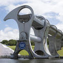 12813   Falkirk Wheel Rotating Boat Lift in Scotland