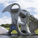 12813   Falkirk Wheel Rotating Boat Lift in Scotland