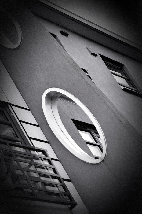 <p>A black and white photo showing&nbsp;modern architecture in Blackpool</p>
Modern architecture in Blackpool