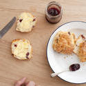 12329   fresh scones and jam for tea