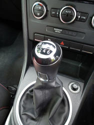 16354   Gear shift lever in a modern car