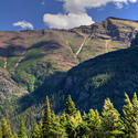 12224   Glacier National Park Mountain Ridge