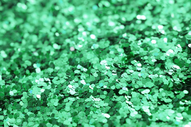 11930   Bright emerald green glitter texture