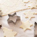 13154   Making star and tree shaped Christmas cookies