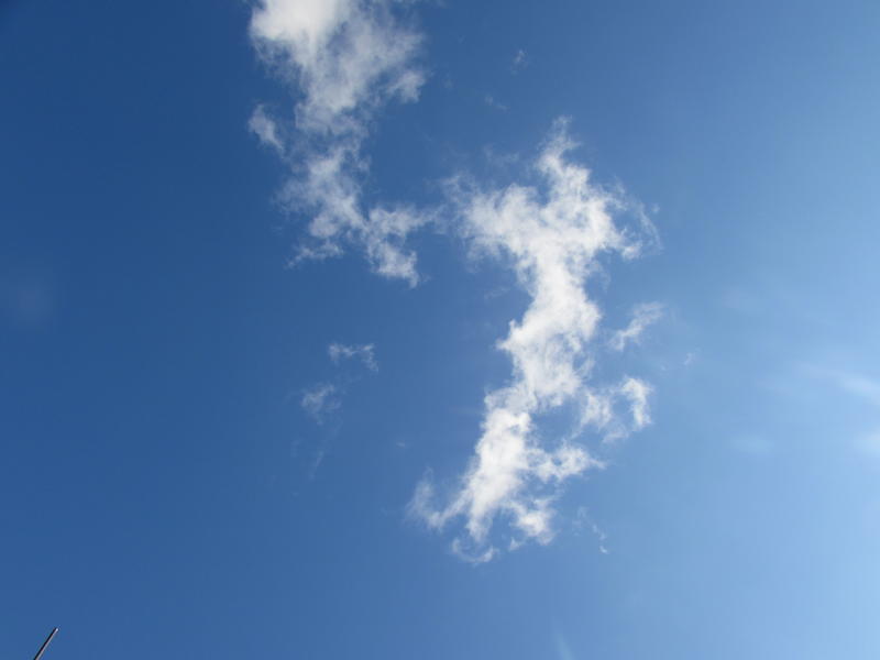 <p>Cloud in the sky</p>