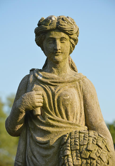 <p>Stone statue of a lady in the Italian gardens at Stanley Park in Blackpool, Lancashire</p>
A stone statue of a lady in the Italian gardens at Stanley Park
