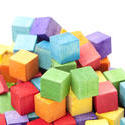 11969   Jumbled Pile of Colorful Wooden Toy Blocks