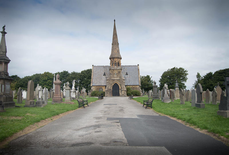 <p>Layton Cemetery, Blackpool. UK. Layton Cem was opened in 1873 when Blackpool parish church was replete with burying. The site encompasses 30 acres, having been regularly expanded during its history.</p>
<p>Find more photos like this on my website.</p>
Layton Cemetery, Blackpool. UK