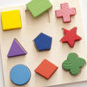 11938   Learning puzzle with colorful basic shapes