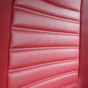 16333   Red leather car seat texture