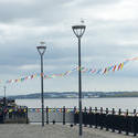 12832   Liverpool Mersey waterfront on a cloudy day