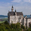 12057   neuschwanstein castle under mild soft sunlight 0