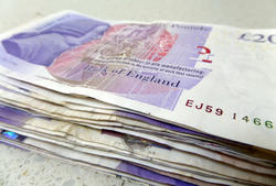 12902   pile of cash uk sterling