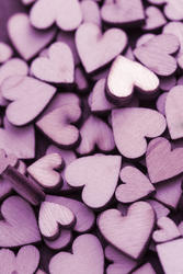 13504   Pile of purple hearts