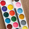 12189   Poster paint set with brush
