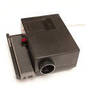 13726   Old slide projector on white