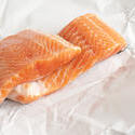 12363   raw salmon in paper