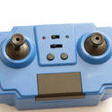 11973   Small blue electronic gaming control for kids