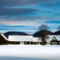 12063   rural vermont house  barn