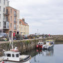 12867   Fishing Boats Moored in St Andrews Harbor