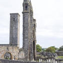 12795   Ruins of St Andrews Cathedral in Fife, Scotland