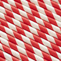 12688   Closely packed red and white straw background