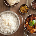 12308   steamed rice and tandoori chicken