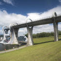 12873   Landscape view of the Falkirk Wheel, Scotland