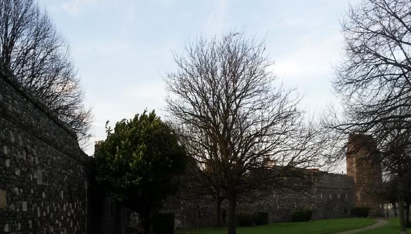 <p>ancient city wall Great Yarmouth UK</p>
