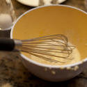 13037   Dirty mixing bowl with whisk