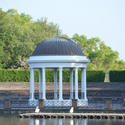 15580   Victorian bandstand by a lake
