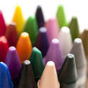 11983   Bundle of colorful wax crayons
