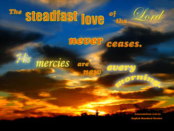 17577   The steadfast Love of the Lord Never Ceases