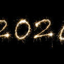 18030   Sparkling golden firework new year 2026