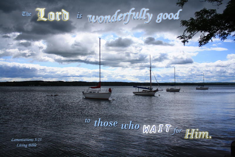 <p>Sailboats at anchor on lake with overcast, cloudy sky</p>
Sailboats anchored on lake with overcast, cloudy sky